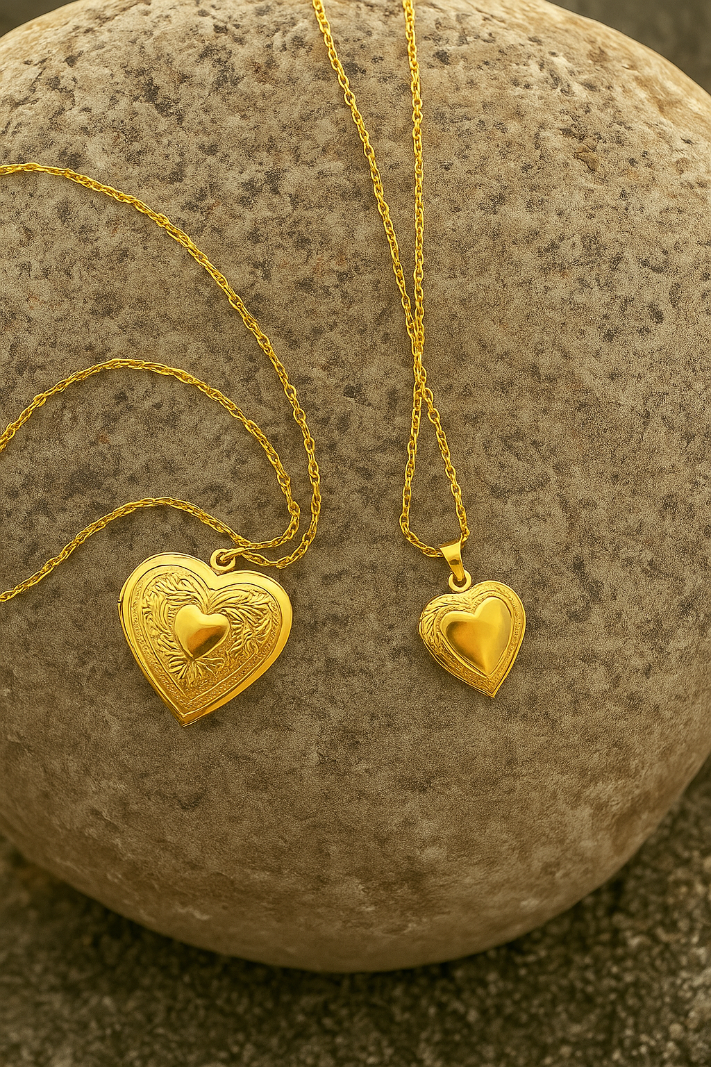 COLLIER "LORA" PLAQUE OR 18 CARATS