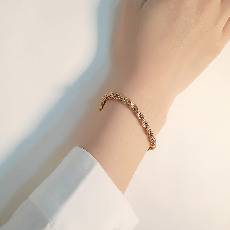 Bracelet "GIOIA" plaqué or 18 carats