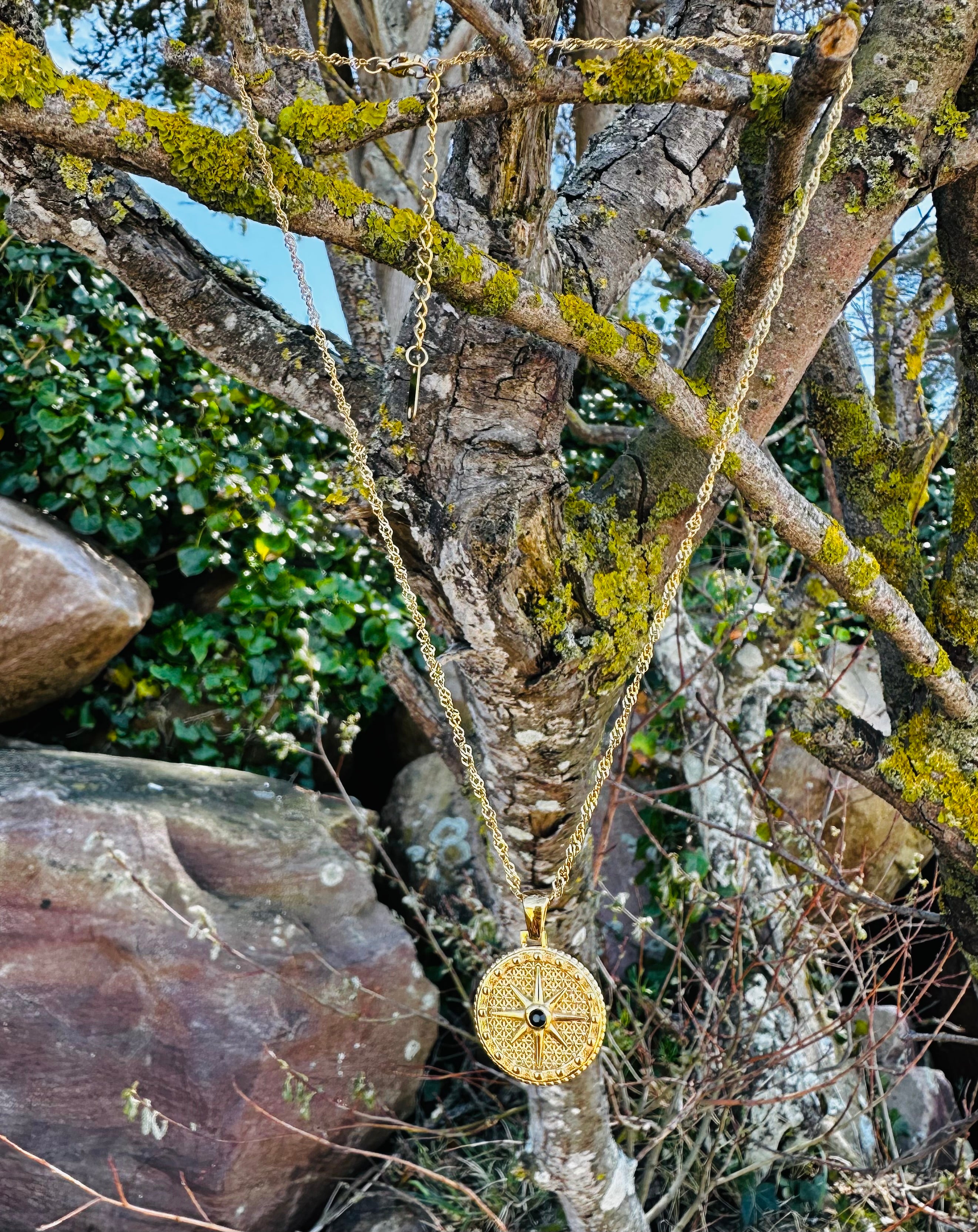 Collier "MARINA" plaqué or 18 carats